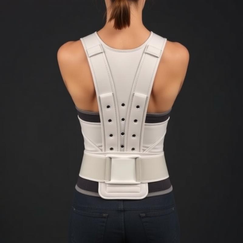 Ergonomic posture corrector back brace